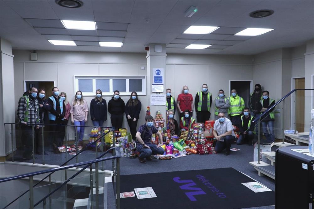 Food Donations from JVL Team 